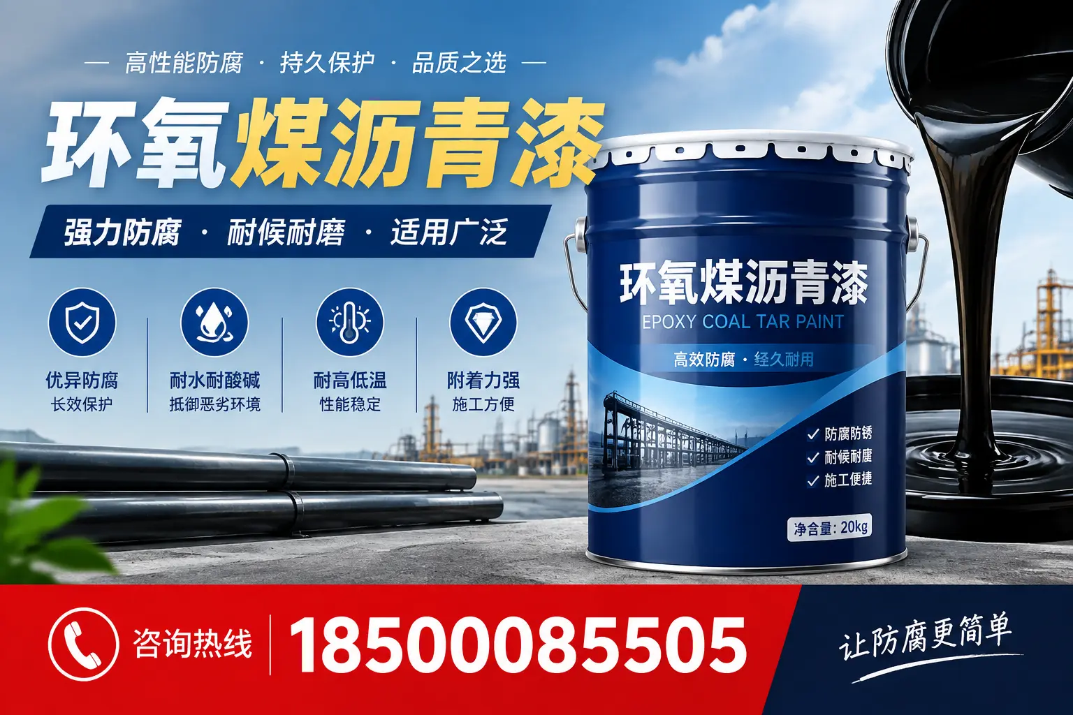 环氧煤沥青漆在不同气候条件下的表现分析，济南适用性